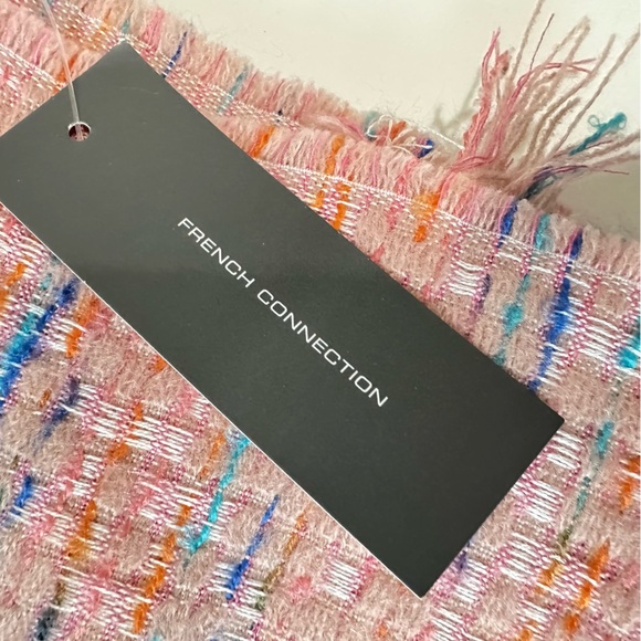 Coach Wyn Crossgrain Leather Light Coral Soft Wallet & French Connection Scarf - Picture 14 of 16